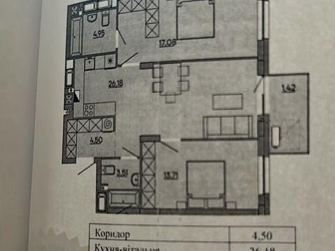 квартира за адресою Івана Миколайчука вул., (Будинок 1)