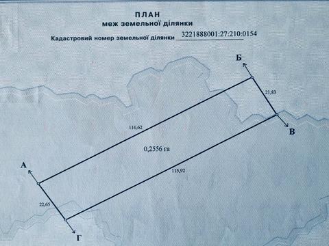 участок по адресу урочище Хрен