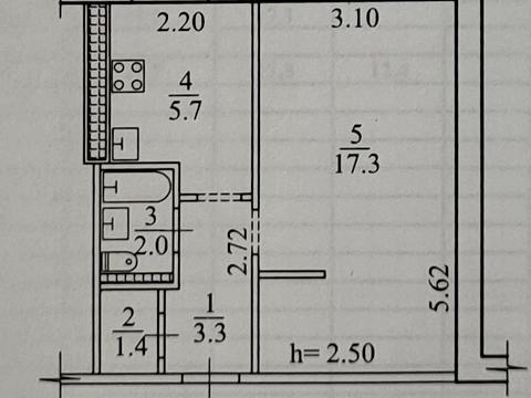 квартира за адресою Слобожанський просп. (Газети "Правда"), 125