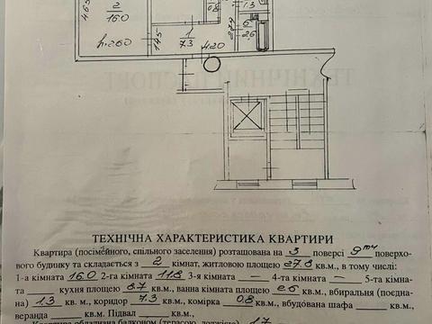квартира за адресою Івана Величковського вул., 16
