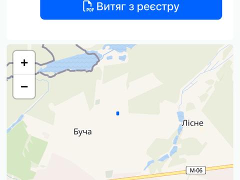 ділянка за адресою Лісова