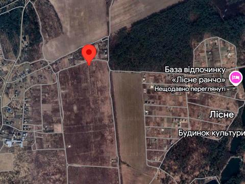 ділянка за адресою Лісова
