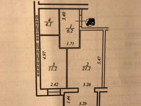 квартира за адресою Дніпро, Набережна Перемоги вул., 42