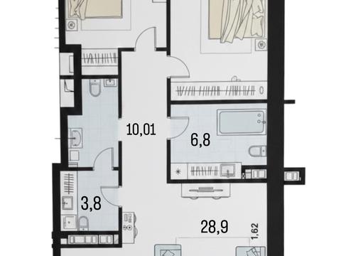 квартира за адресою Набережно-Хрещатицька вул., 21