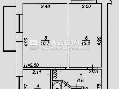 квартира за адресою Київ, Генерала Генадія Воробйова вул. (Курська), 8-А