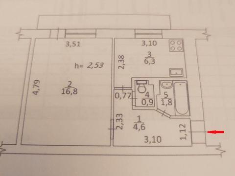 квартира за адресою Повітряних Сил просп. (Повітрофлотський), 52