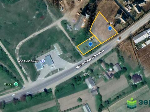 ділянка за адресою с. Березівка, Шевченка