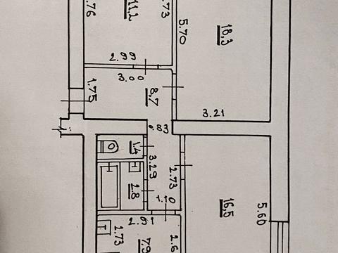 квартира по адресу В'їзна ул. (Качалова), 15