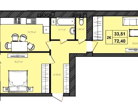 квартира по адресу Миру просп., 41
