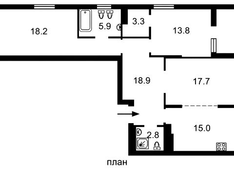 квартира за адресою Богданівська вул., 7-В