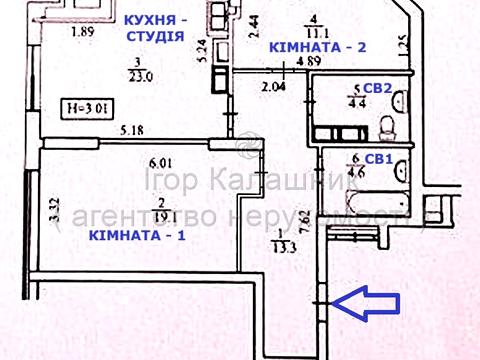 квартира за адресою Берестейський просп. (Перемоги), 26-А