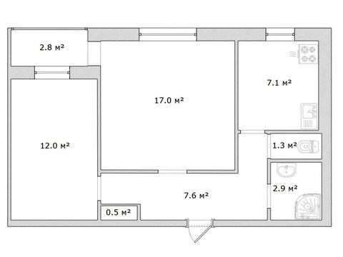квартира за адресою Василя Макуха вул. (Червонопартизанська), 3