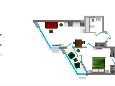 квартира по адресу Заречная ул., 3-А