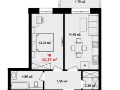 квартира по адресу Урожайная ул., (Будинок 1)