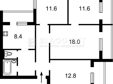 квартира за адресою Миколи Закревського вул., 5-А