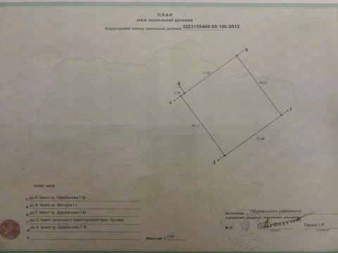 ділянка за адресою лугова