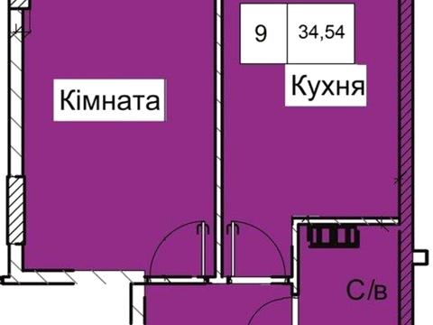 квартира за адресою Академіка Заболотного вул., 55а