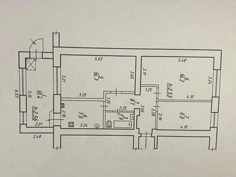 квартира по адресу Лебединская ул., 6