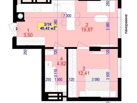квартира по адресу Национальной Гвардии ул., (Будинок 4)