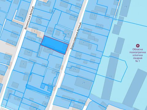 ділянка за адресою Бориславська, 22