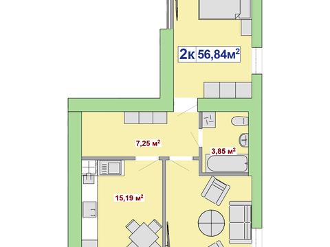 квартира по адресу Черновола ул., (Будинок 2)