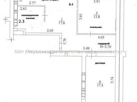 квартира по адресу Льва Ландау просп. (50-летия СССР), 52-А
