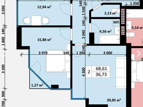 квартира по адресу Анатолія Тегзи ул. (Воззʼєднання), 19