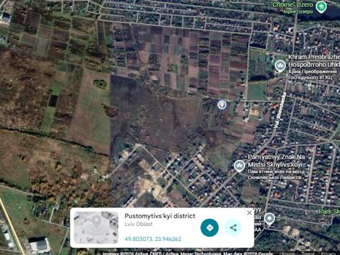 ділянка за адресою с. Скнилів, 