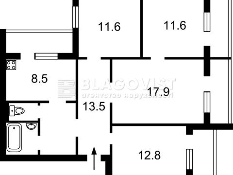 квартира за адресою Лариси Руденко вул., 10-В