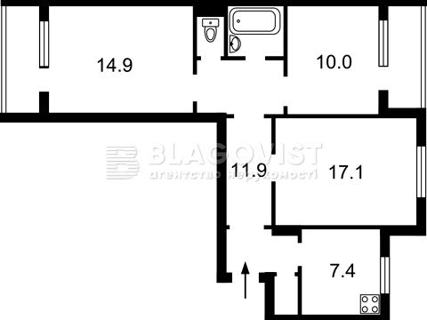 квартира за адресою Харківське шосе, 63-А