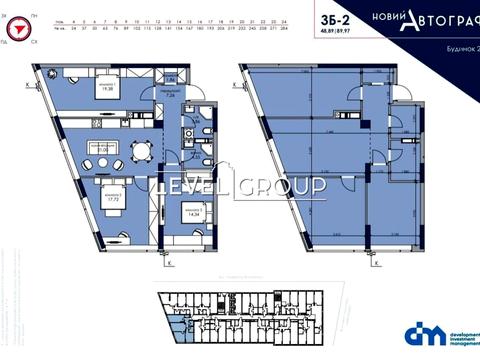 квартира за адресою Київ, Князя Романа Мстиславича вул. (Генерала Жмаченка), 22