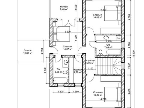 дом по адресу с. Волчинец,  ул.
