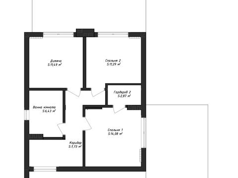 дом по адресу Озерна