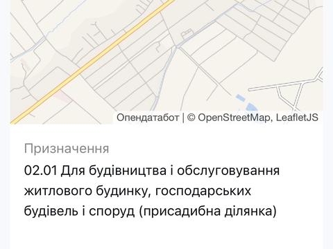 ділянка за адресою 