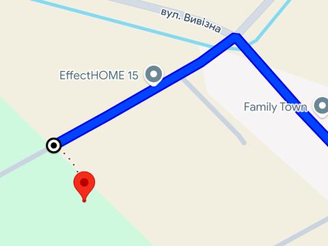 ділянка за адресою 