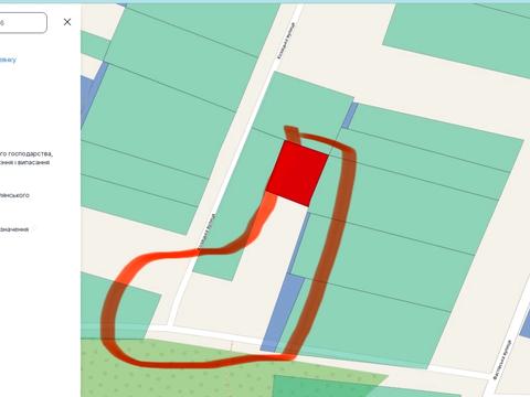 ділянка за адресою Фастівська