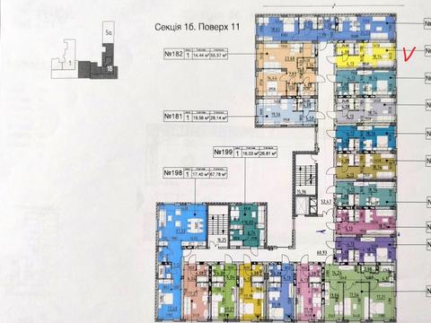 квартира за адресою Рудненська вул. (Білогорська), (3 черга (будинок 1б))
