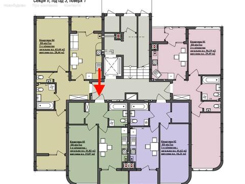 квартира за адресою Трускавецька вул., (Будинок Е)