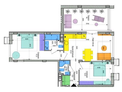 квартира за адресою Тадея Рильського бульв., 4