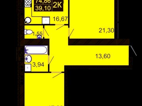 квартира по адресу Лісогринівецька ул., 16/1