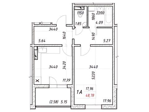 квартира по адресу Электротехническая ул., (Будинок 1)