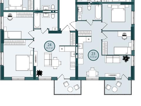 квартира по адресу Джерельна ул., 4