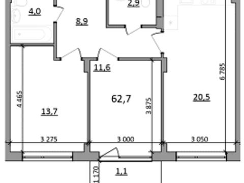 квартира по адресу Львовская ул., (Будинок 7)