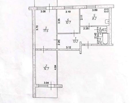 квартира по адресу Ладожская ул., 36-А