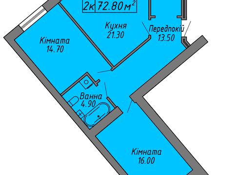 квартира за адресою Степана Бандери вул., 60а