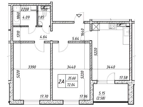 квартира по адресу Электротехническая ул., (Будинок 2)