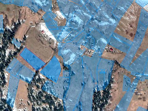 ділянка за адресою с. Яблуниця, 