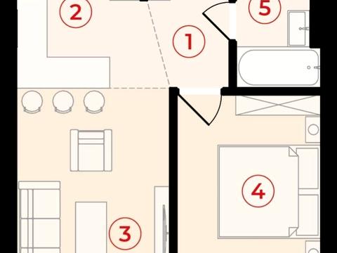 квартира по адресу Солнечная ул., (Будинок 1)