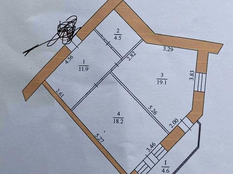 квартира за адресою Крушельницької вул., 55