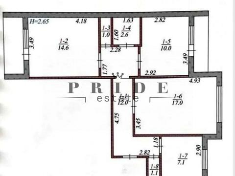 квартира за адресою Героїв Дніпра вул., 59